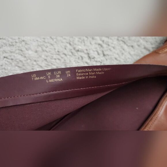 Franco Satro  Knee High Riding Boots Size -Tan Size 6.5 ,7.5 - Picture 7 of 11